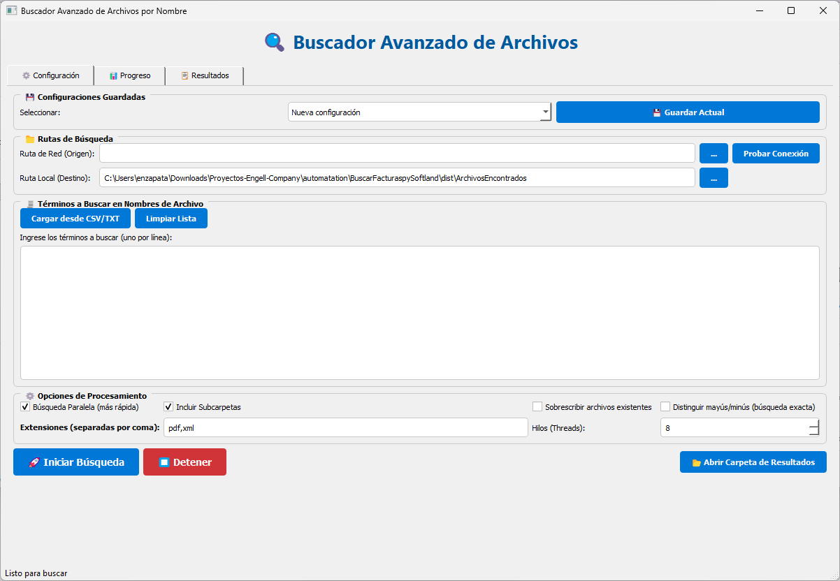 Buscador Inteligente de Facturas y Documentos – Automatiza tu gestión de archivos
